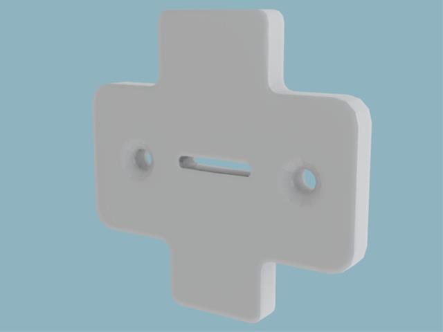 0240403310, Mentese Yükseltici 2mm Ral: 9001