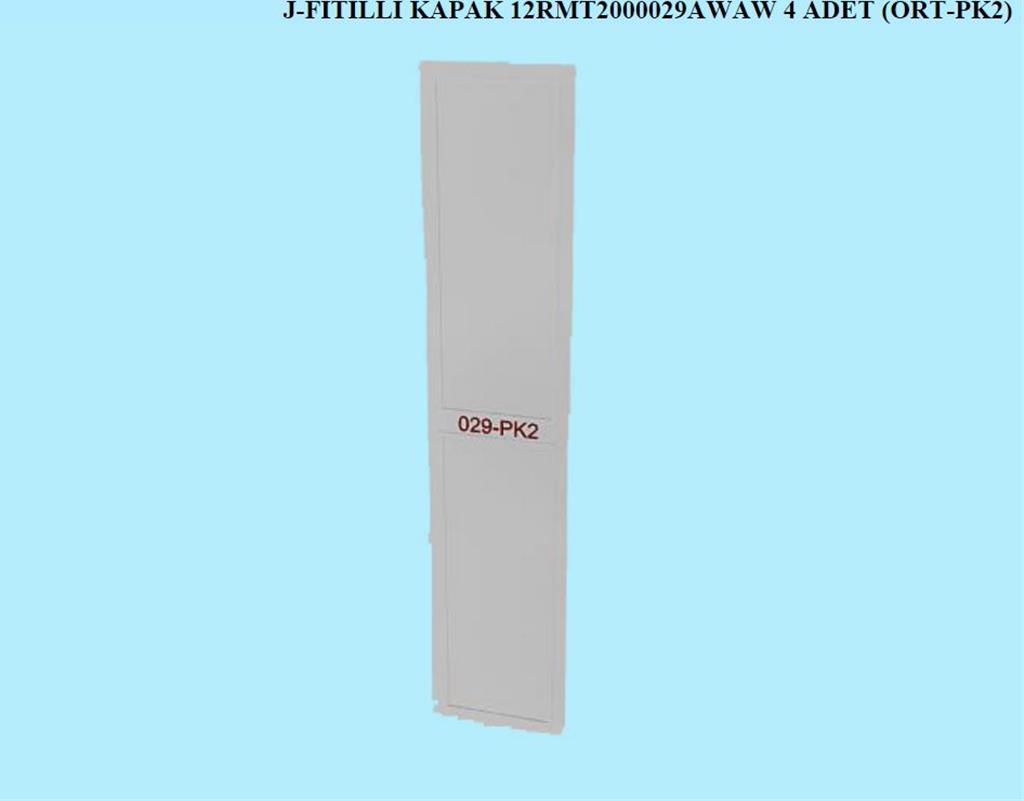 12RMT2000029AWAW, 4-5 KP.GRD. FITILLI KAPAK / HG.BEYAZ