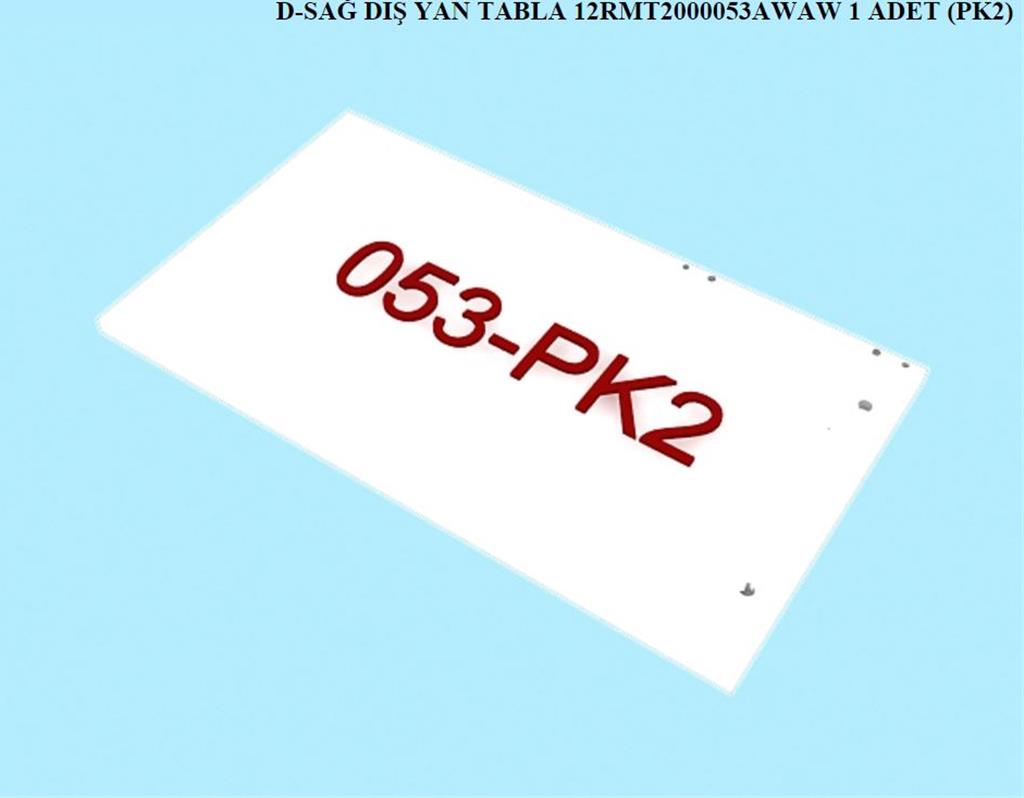 12RMT2000053AWAW, T.MASASI T.MS. SAG DIS YAN PANO / HG.BEY