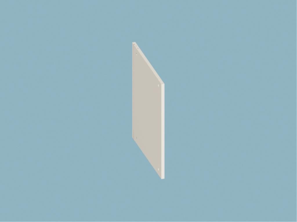 12VIN2000202FSFS, Çlş. Masası Sağ Yan Tabla/Fildisi