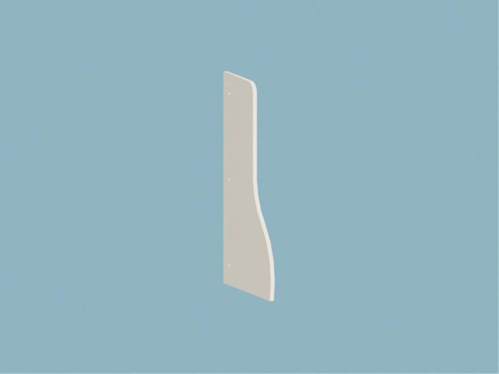 12VIN2000222FSFS, Ç.Mas.Kitplık Üst Sağ Yan Tabla/Fildisi