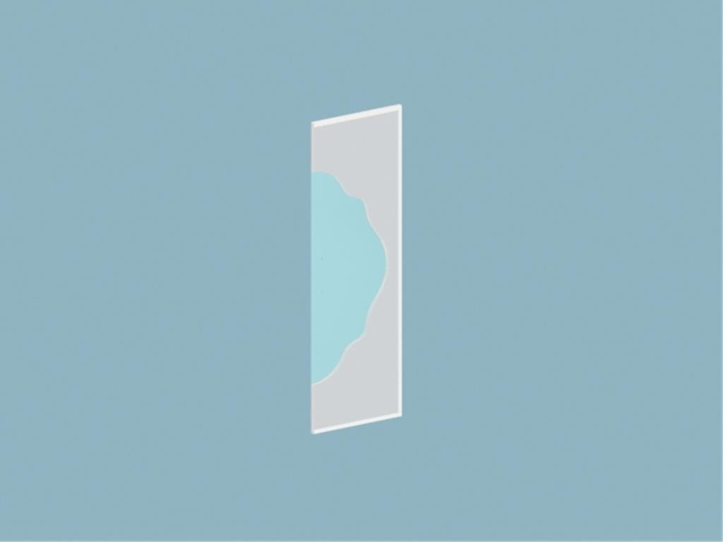 12LRE2700051FSFS, Vitrin Profilli Aynalı Kapak /Fildisi-EN