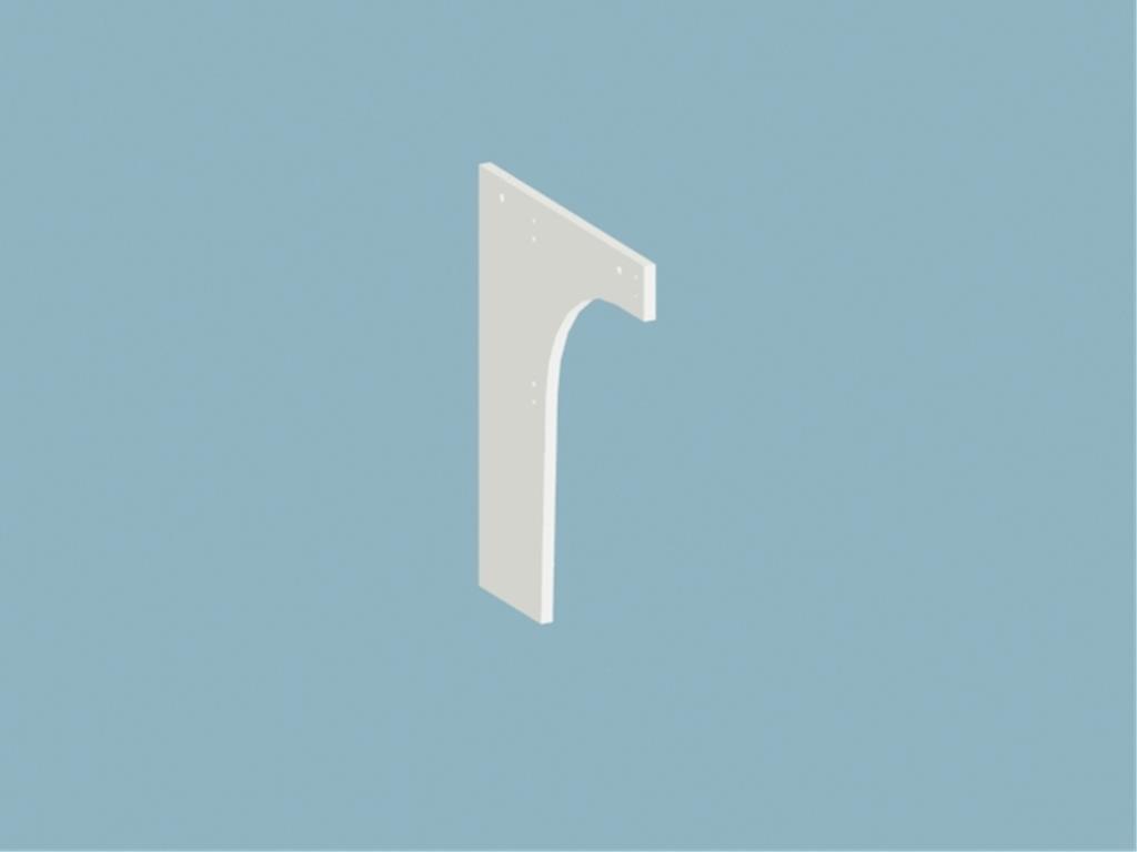 12HEL2000116FSFS, Ç.Masası Sağ Yan Tabla/Fildisi