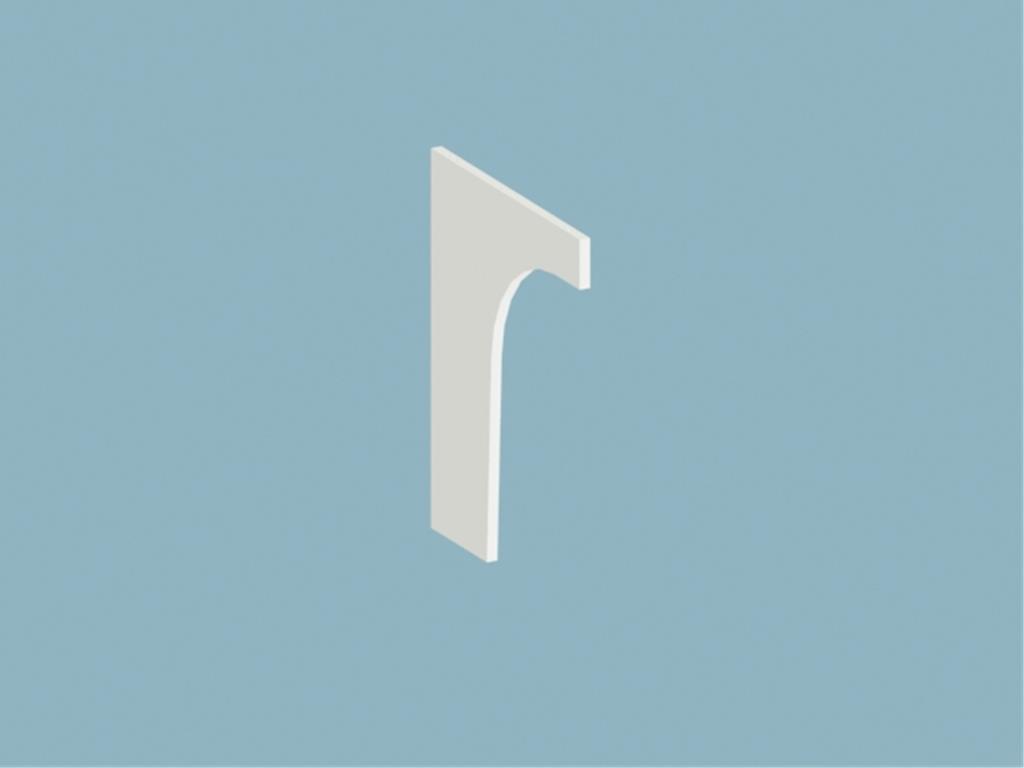 12HEL2000117FSFS, Ç.Masası Sol Yan Tabla/Fildisi