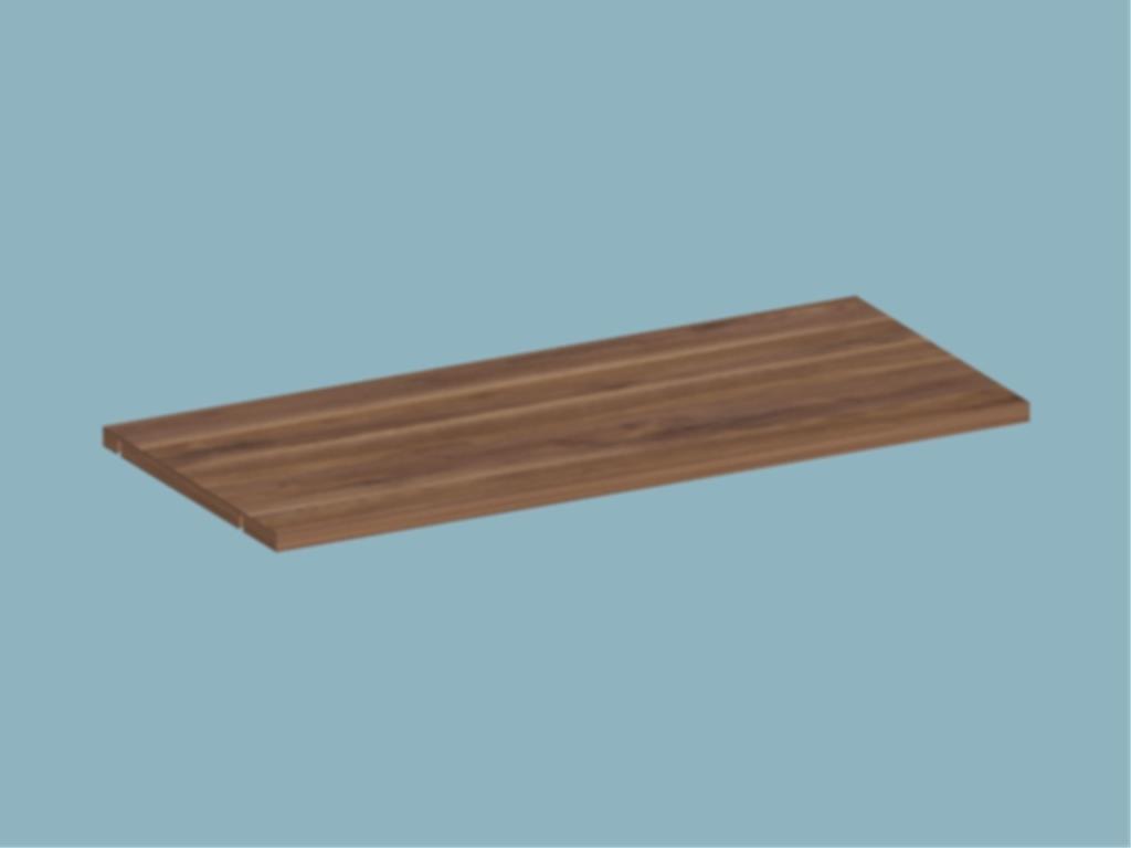 12STL2000322DUDU, C.Masası Ust Kısım Raf /Ceviz