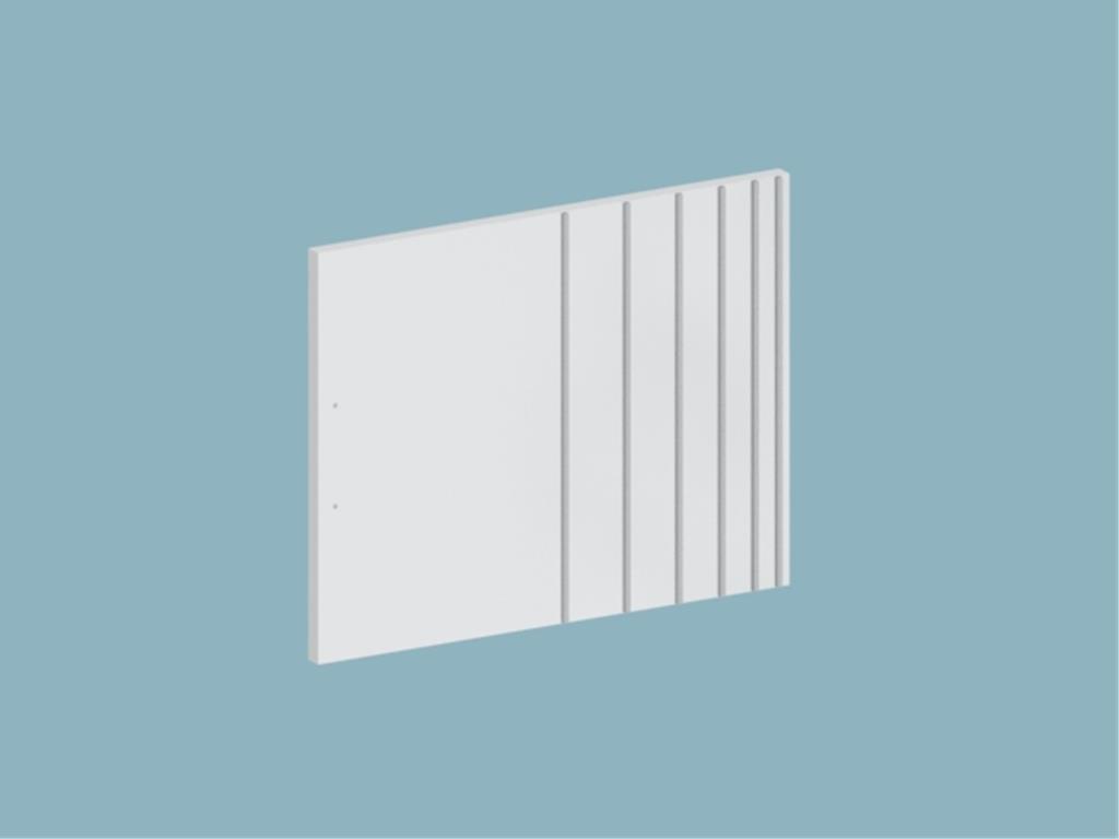 12ARS27000302V2V, Tv Üni Fitilli Kapak/Loretto Hg Gri