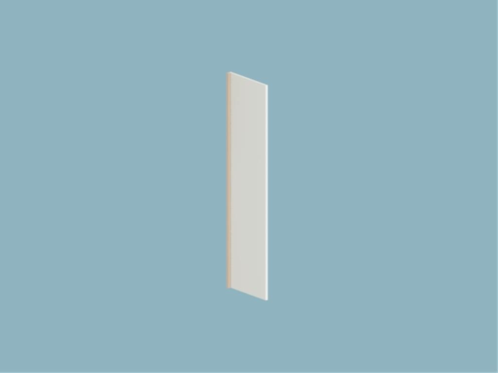 12LVB2000403FDGF, Kitaplık Monte.Sol Yan Tabla Uni Byz./Oa