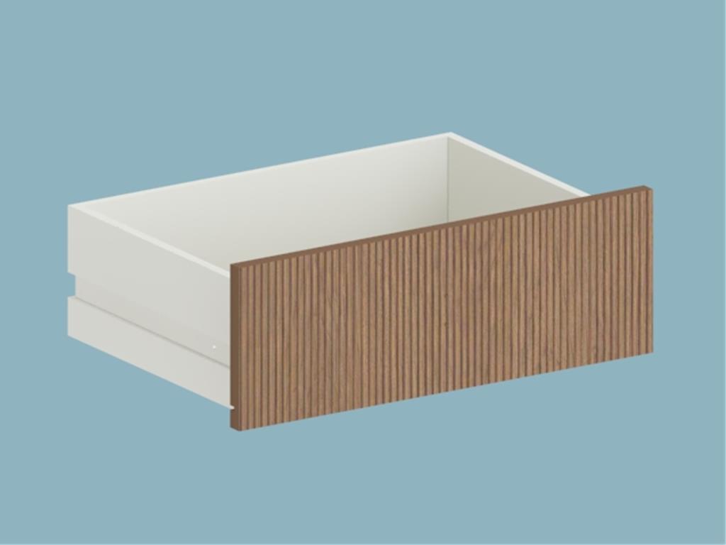 12MTD2000055ZAZA, Sifonyer Monteli Çekmece/Çizgili Ceviz