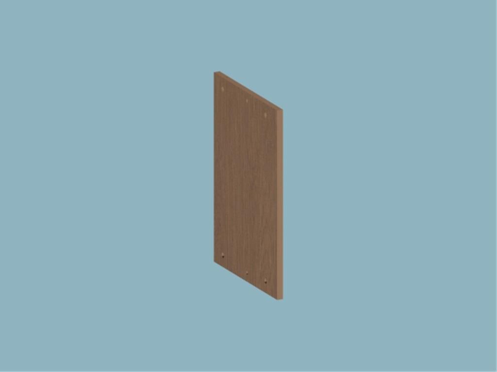 12MTD2700003ZAZA, Konsol Yan Tabla/Çizgili Ceviz