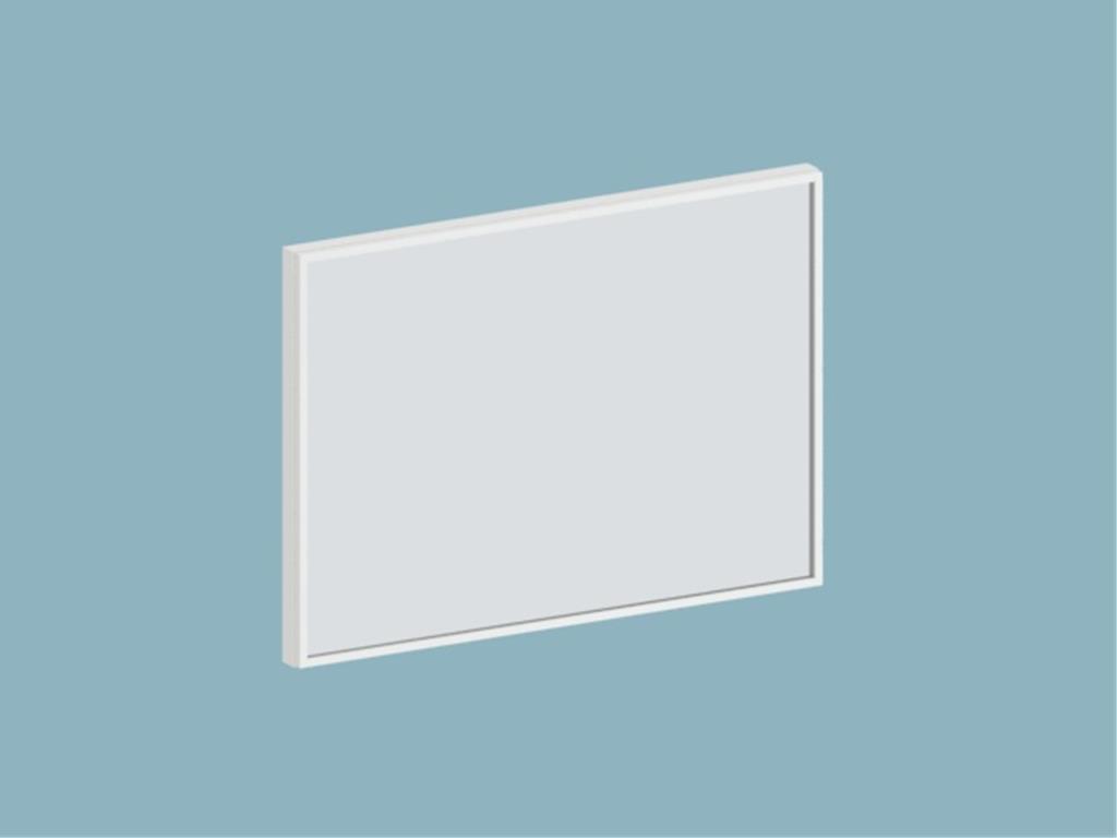 12ROS2700037FSFS, Tv Alt Üni. Aynalı Kenar Kapak/Fildisi