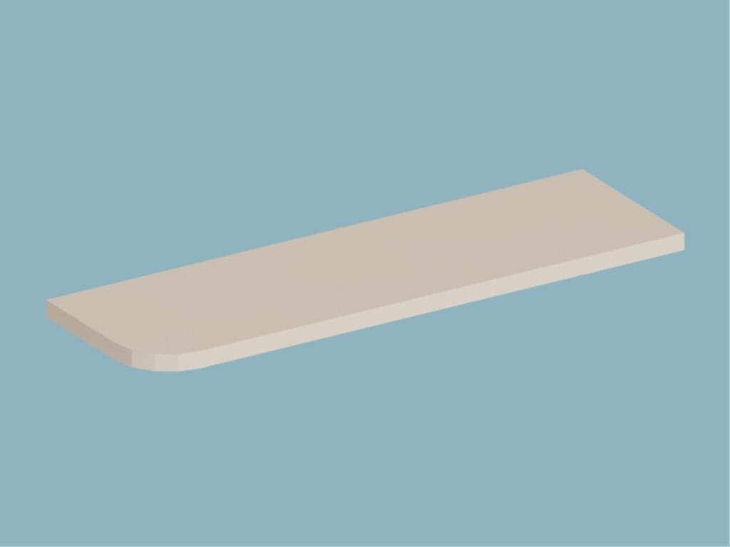 12SEM2700032SLSL, TV Raf Üni. Alt - Üst Tbl / Raf/Selenit