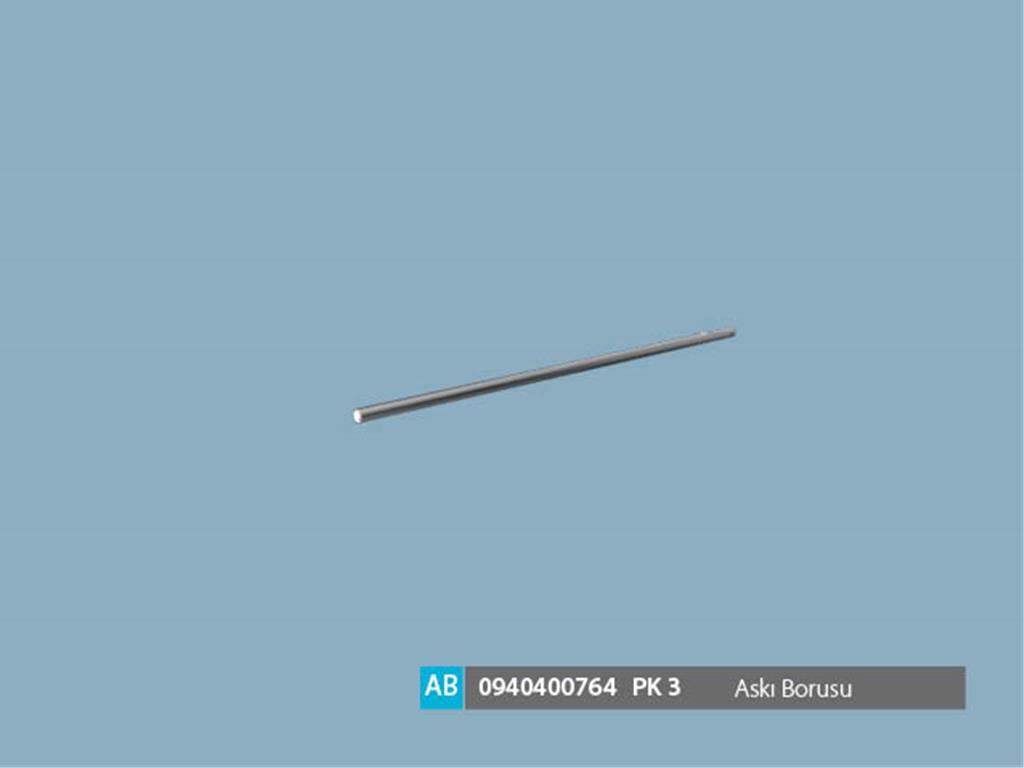 0940400764, ASKI BORUSU GRİ 402 MM