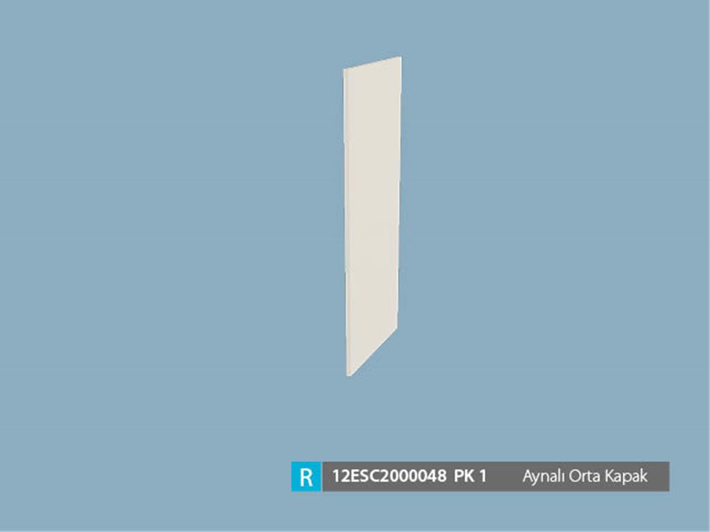 12ESC2000048EPEP, AYNALI ORTA KAPAKAÇIK BEJ