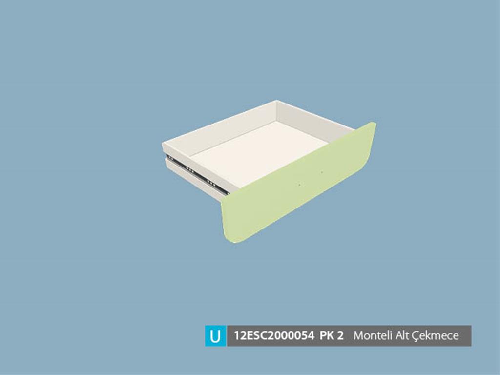 12ESC2000054EPEP, MONTELİ ALT ÇEKMECE AÇIK BEJ
