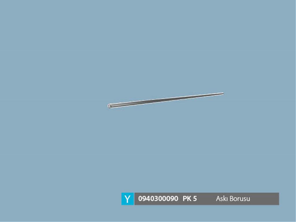 0940300090, ASKI BORUSU GRİ 971 MM
