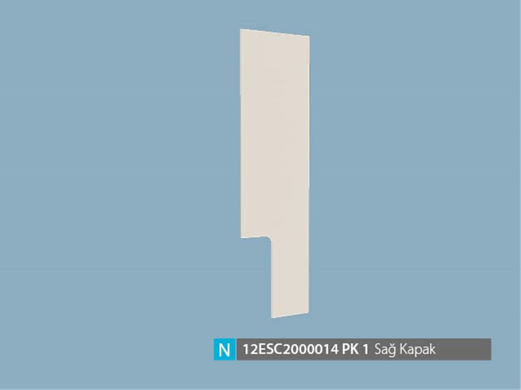 12ESC2000014EPEP, SAĞ KAPAKAÇIK BEJ