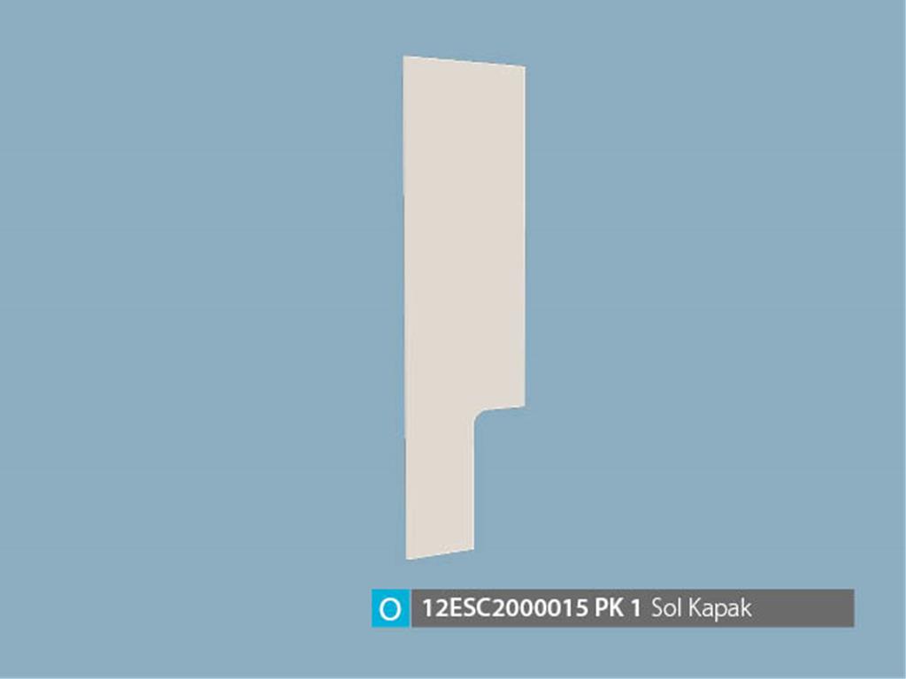 12ESC2000015EPEP, SOL KAPAKAÇIK BEJ
