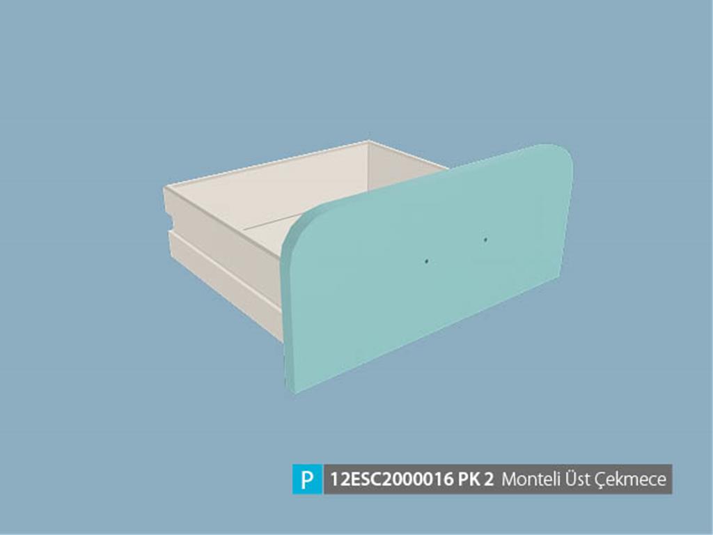 12ESC2000016EPEP, MONTELİ ÜST ÇEKMECE AÇIK BEJ