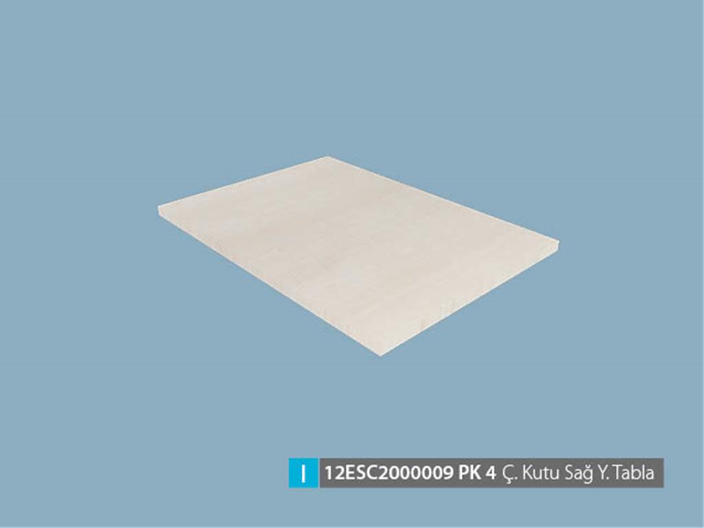 12ESC2000009IHIH, Ç.KUTU ÜST TABLA TORN. IHL.