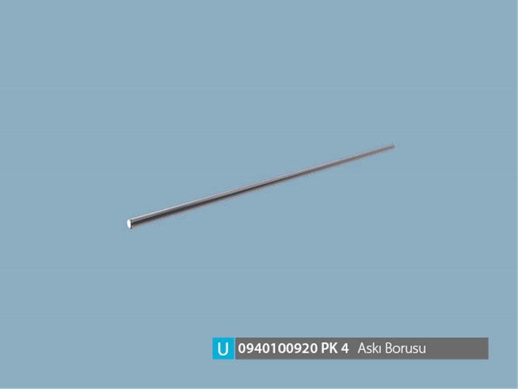 0940100920, ASKİ BORUSU GRİ 1000MM