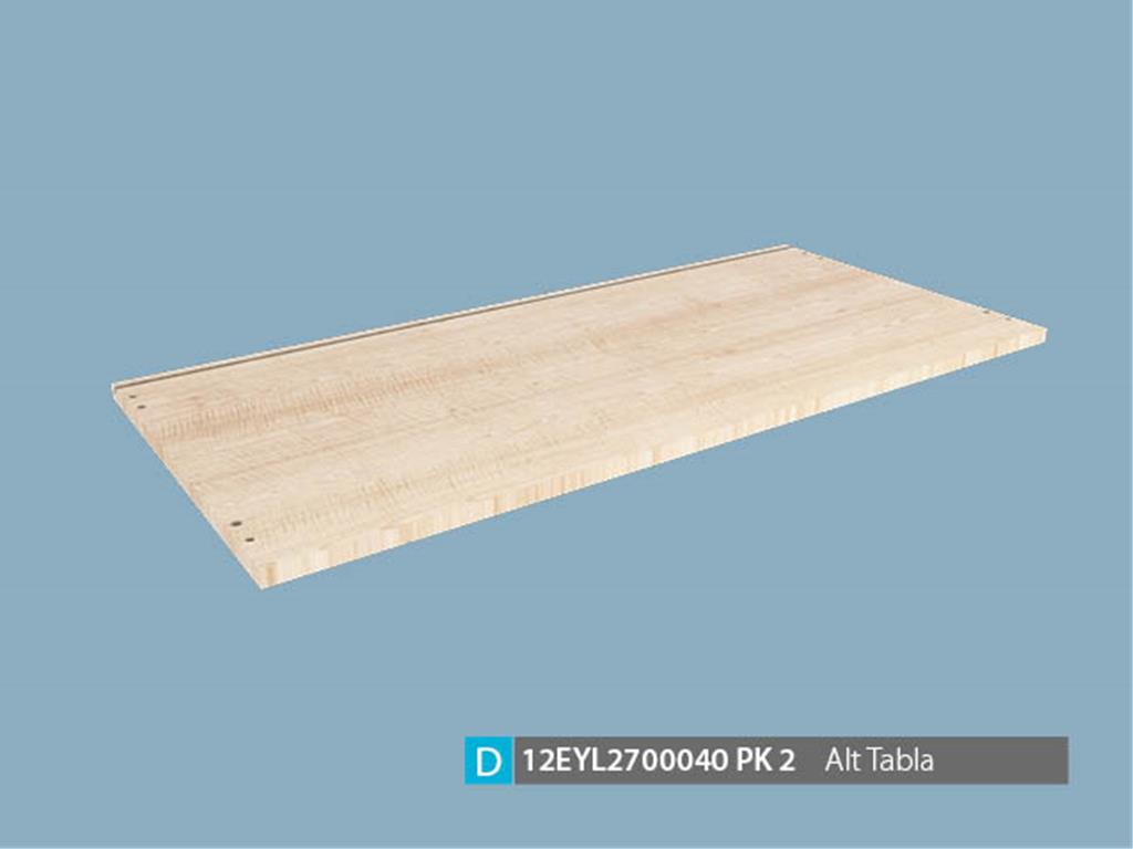 12EYL2700040IHIH, VİTRİN ALT TABLA IHLAMUR