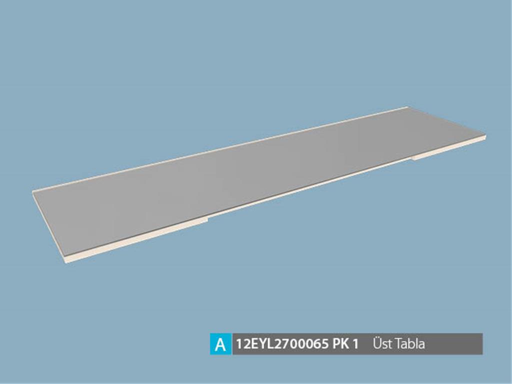 12EYL2700065IHEM, BÜFE MONT.UST TABLA IHLAMUR / LATTE