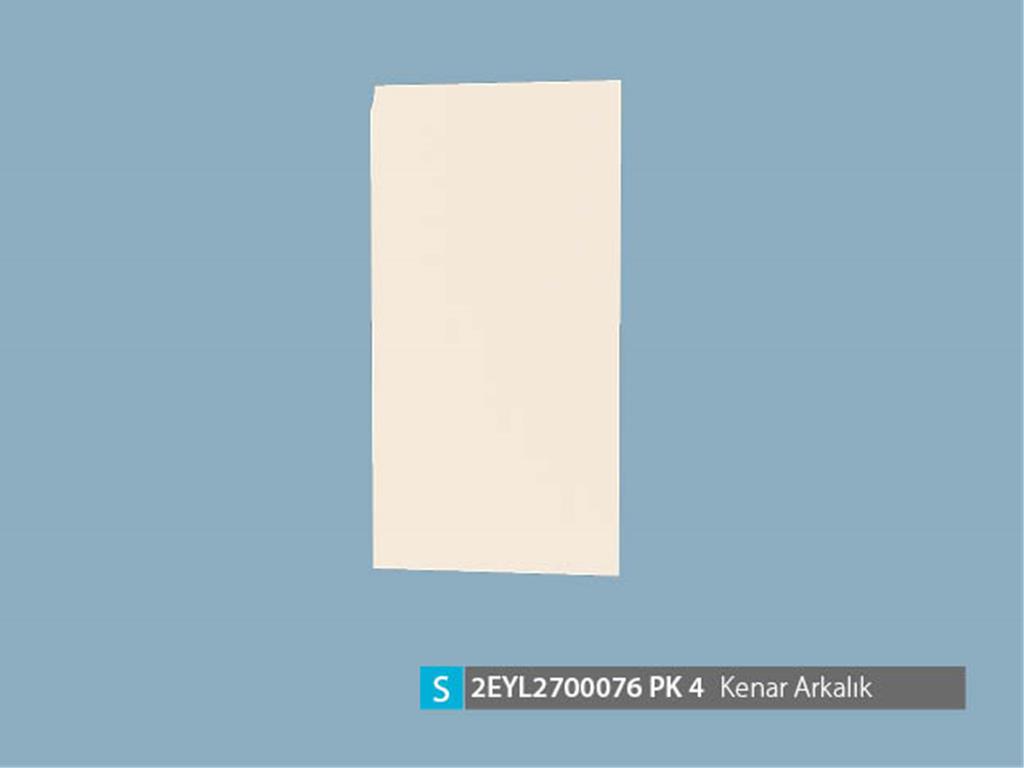 12EYL2700076BABA, BÜFE KENAR ARKALIK/KREM