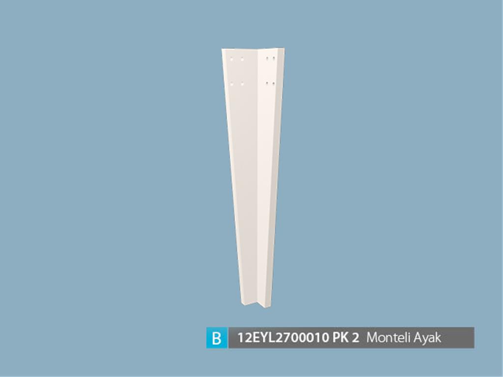 12EYL2700010IHIH, K.MASA MONTELİ AYAK IHLAMUR