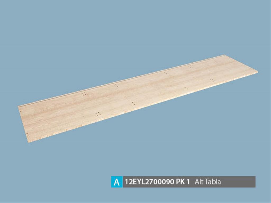 12EYL2700090IHIH, COM.VİTRİN ALT TABLA IHLAMUR