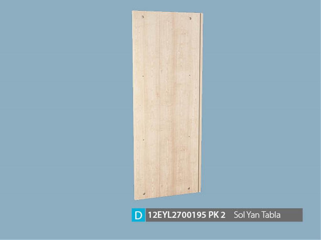 12EYL2700095IHIH, COM.VİTRİN SOL YAN TABLA IHLAMUR