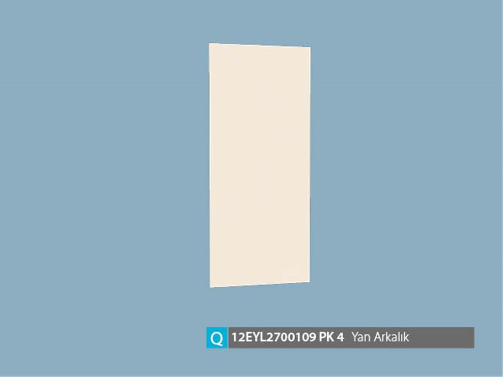 12EYL2700109BABA, COM.VİTRİN YAN ARKALIK KREM