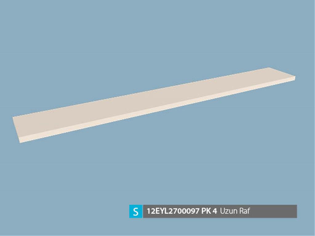 12EYL2700097EMEM, COM.VİTRİN UZUN RAF LATTE