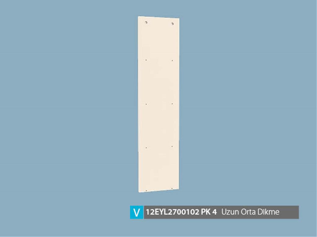 12EYL2700102EMEM, COM.VİTRİN UZUN YAN DİKME / LATTE